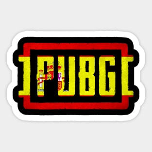 pubg spain Sticker